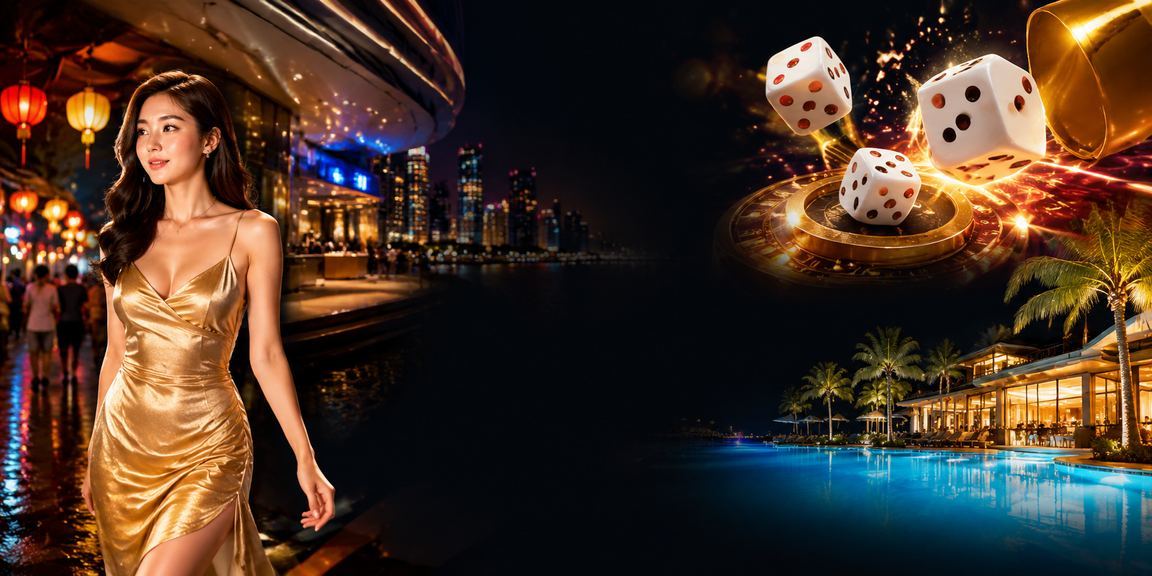 Khung cảnh Đà Nẵng ban đêm với trò xúc xắc và ưu đãi casino