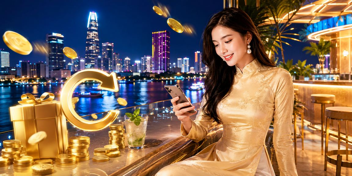 Người dùng Hồ Chí Minh đọc thông tin cashback và tiền thưởng trên t05